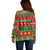 Personalised Hawaii Christmas Off Shoulder Sweater Mele Kalikimaka LT14 - Polynesian Pride