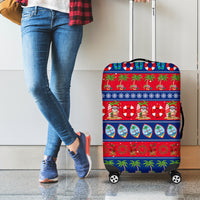 Guam Christmas Luggage Cover Felis Pasgua LT14 - Polynesian Pride