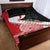 Toitu Te Tiriti Me Te Whakaputanga Quilt Bed Set Maori Wahaika With Haka Face