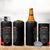 Toitu Te Tiriti Mana Maori Motuhake 4 in 1 Can Cooler Tumbler Aotearoa Haka Face Mix Poutama Art