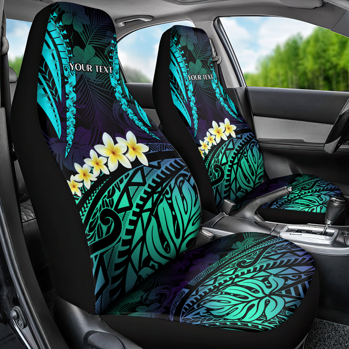 Personalised Pasifika Festival Auckland Car Seat Cover 2024 Pacific Islands Polynesian Pattern LT14 - Polynesian Pride
