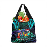 Personalised Pasifika Festival Auckland Grocery Bag Pacific Islands Polynesian Pattern