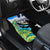 Personalised Honolulu Aloha Hawaii Car Mats Tropical Leaves With Hula Girl LT14 - Polynesian Pride