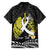 Personalised Polynesia World Lung Cancer Day Family Matching Off Shoulder Short Dress and Hawaiian Shirt Faith Hope Love