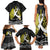Personalised Polynesia World Lung Cancer Day Family Matching Tank Maxi Dress and Hawaiian Shirt Faith Hope Love