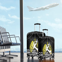 Polynesia World Lung Cancer Day Luggage Cover Faith Hope Love LT14 - Polynesian Pride