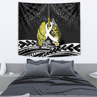 Polynesia World Lung Cancer Day Tapestry Faith Hope Love