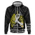 Personalised Polynesia World Lung Cancer Day Zip Hoodie Faith Hope Love