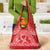 Personalised In September We Wear Red Grocery Bag Polynesia Blood Cancer Awareness