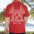 Personalised In September We Wear Red Hawaiian Shirt Polynesia Blood Cancer Awareness