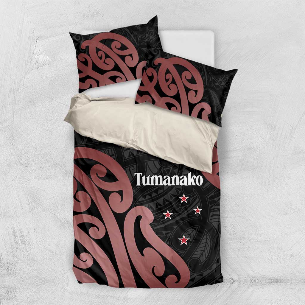 New Zealand Mangopare Tamanako Bedding Set Aotearoa Maori