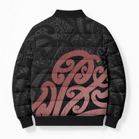 New Zealand Mangopare Tamanako Bomber Puffer Jacket Aotearoa Maori - Polynesian Pride