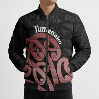 New Zealand Mangopare Tamanako Bomber Puffer Jacket Aotearoa Maori - Polynesian Pride