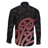 New Zealand Mangopare Tamanako Family Matching Long Sleeve Bodycon Dress and Hawaiian Shirt Aotearoa Maori