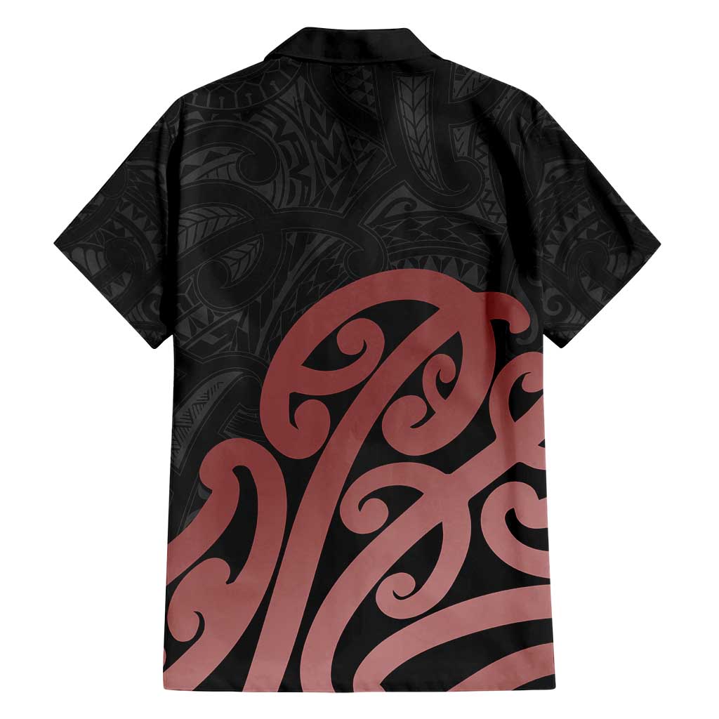 New Zealand Mangopare Tamanako Family Matching Off Shoulder Maxi Dress and Hawaiian Shirt Aotearoa Maori LT14 - Polynesian Pride