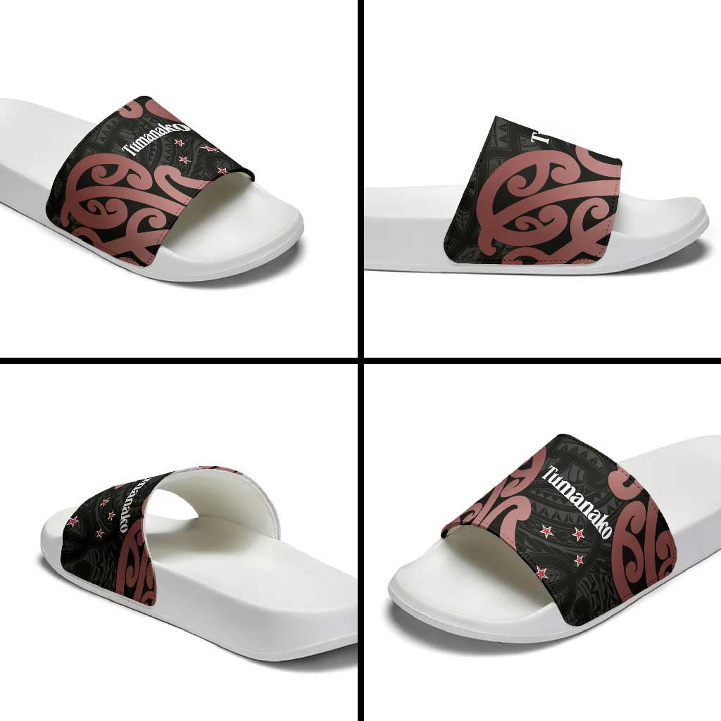 New Zealand Mangopare Tamanako Slide Sandals Aotearoa Maori - Polynesian Pride