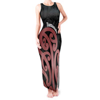 New Zealand Mangopare Tamanako Tank Maxi Dress Aotearoa Maori