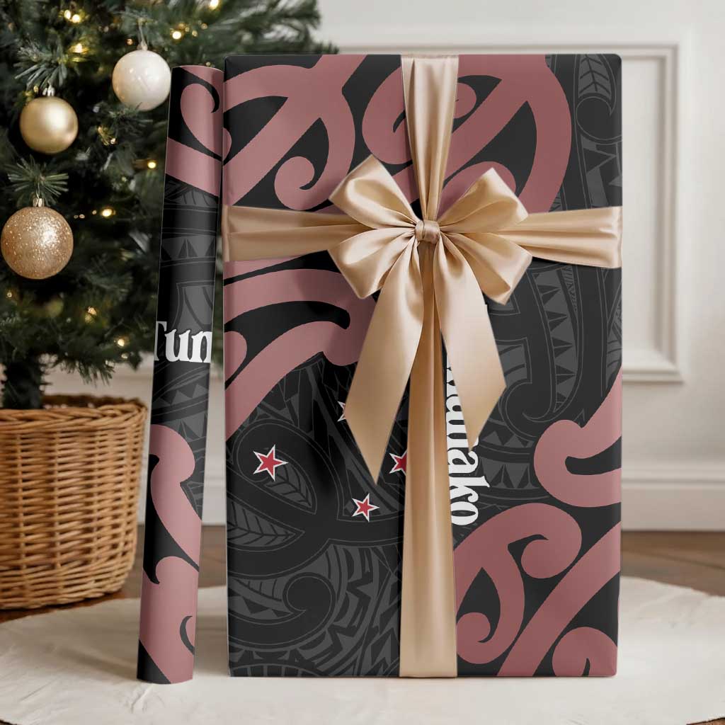 New Zealand Mangopare Tamanako Wrapping Paper Aotearoa Maori - Polynesian Pride