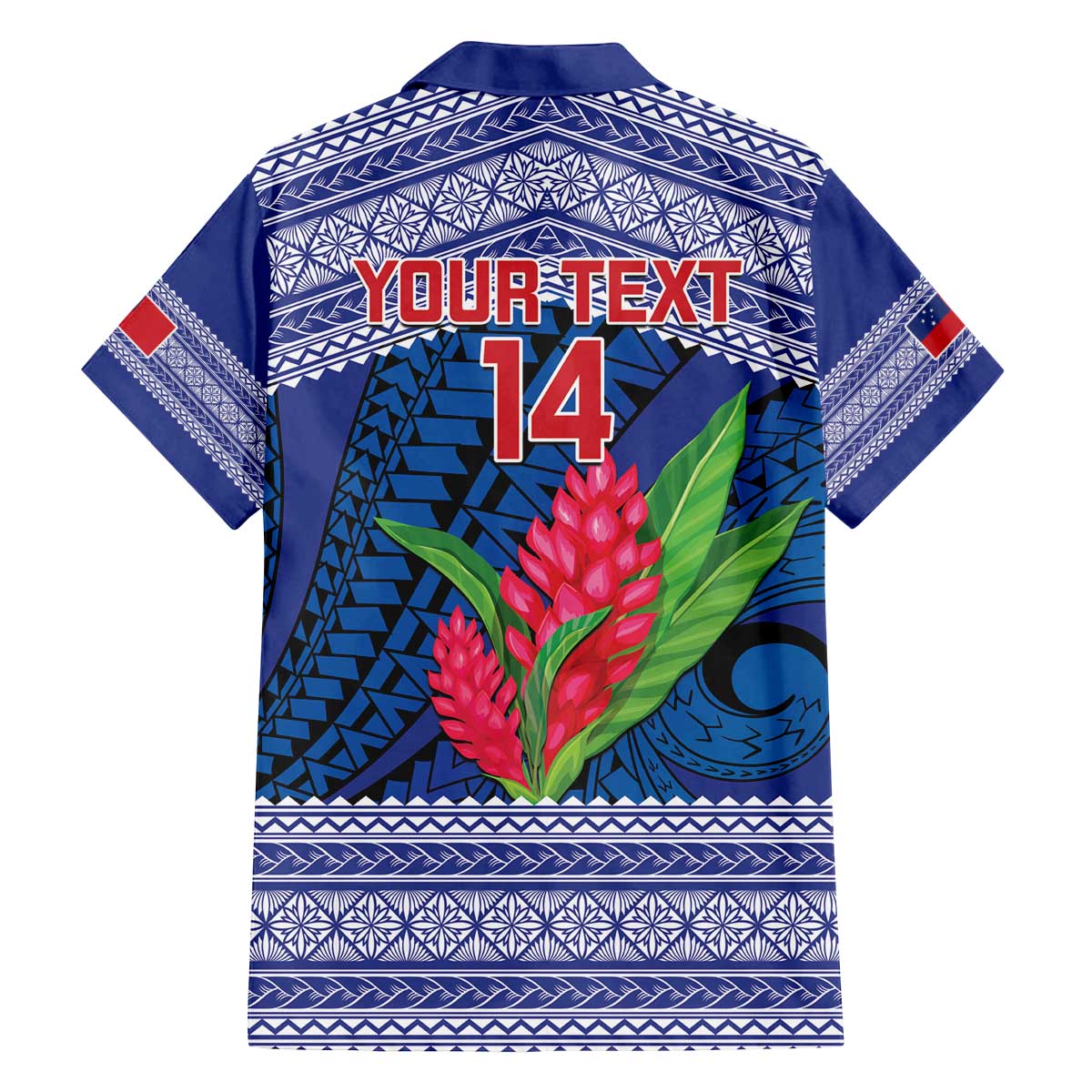 Custom Samoa Rugby Family Matching Off Shoulder Short Dress and Hawaiian Shirt 2024 Go Champions Samoan Gingers