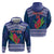 Custom Samoa Rugby Zip Hoodie 2024 Go Champions Samoan Gingers