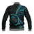 New Zealand Archery Baseball Jacket Aotearoa Silver Fern Maori - Polynesian Pride