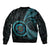 New Zealand Archery Bomber Jacket Aotearoa Silver Fern Maori - Polynesian Pride