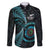 New Zealand Archery Family Matching Tank Maxi Dress and Hawaiian Shirt Aotearoa Silver Fern Maori - Polynesian Pride