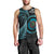 New Zealand Archery Men Tank Top Aotearoa Silver Fern Maori - Polynesian Pride