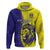 Fiji School Hoodie Suva Grammar Lions With Fijian Tapa LT14 Pullover Hoodie Gold - Polynesian Pride