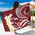 Blood Gold Polynesia Sarong Polynesian Frangipani With Sea Turtles
