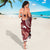 Blood Gold Polynesia Sarong Polynesian Frangipani With Sea Turtles