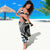 Black Polynesia Sarong Polynesian Frangipani With Sea Turtles