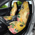 Polynesia Childhood Cancer Awareness Car Seat Cover Be Bold Go Gold Polynesian Art