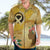 Polynesia Childhood Cancer Awareness Hawaiian Shirt Be Bold Go Gold Polynesian Art