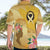 Polynesia Childhood Cancer Awareness Hawaiian Shirt Be Bold Go Gold Polynesian Art