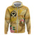 Polynesia Childhood Cancer Awareness Hoodie Be Bold Go Gold Polynesian Art