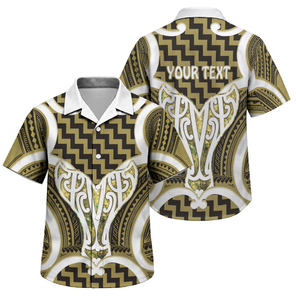 Aotearoa Atua Tangaroa Personalised Family Matching Off Shoulder Maxi Dress and Hawaiian Shirt God Of The Sea Maori Whale Tail Yellow