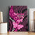 Think Pink Breast Cancer Awareness Canvas Wall Art Butterfly Aboriginal Mix Polynesian Pattern