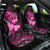 Think Pink Breast Cancer Awareness Car Seat Cover Butterfly Aboriginal Mix Polynesian Pattern