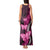 Think Pink Breast Cancer Awareness Tank Maxi Dress Butterfly Aboriginal Mix Polynesian Pattern