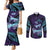 You Matter Suicide Prevention Awareness Couples Matching Mermaid Dress and Long Sleeve Button Shirt Butterfly Aboriginal Mix Polynesian Pattern
