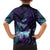 You Matter Suicide Prevention Awareness Family Matching Off Shoulder Short Dress and Hawaiian Shirt Butterfly Aboriginal Mix Polynesian Pattern