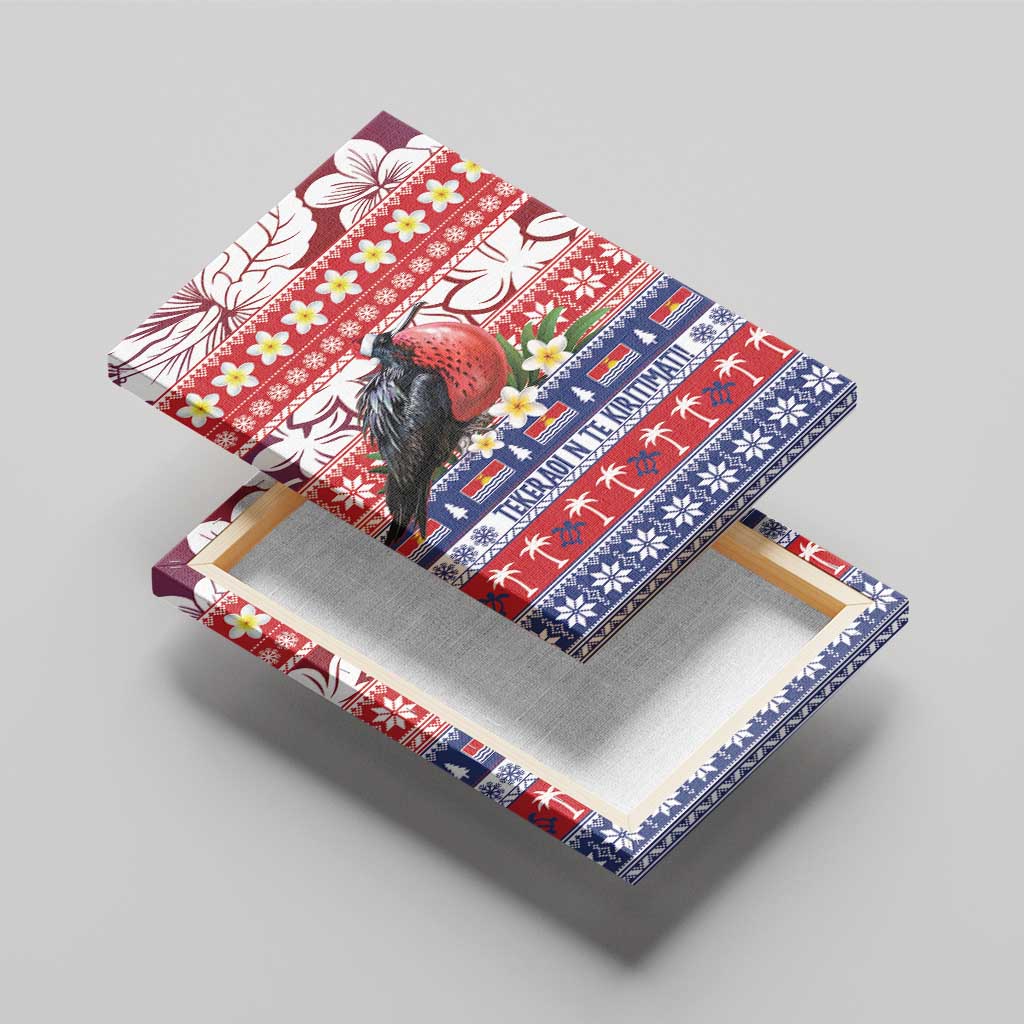 Kiribati Christmas Canvas Wall Art Frigatebird Santa Tekeraoi n te Kiritimati - Polynesian Pride