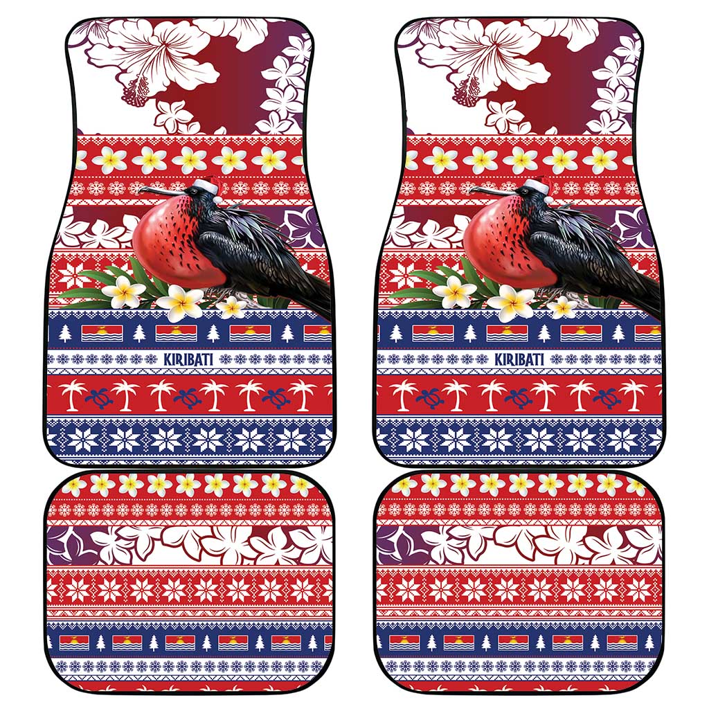 Kiribati Christmas Car Mats Frigatebird Santa Tekeraoi n te Kiritimati - Polynesian Pride