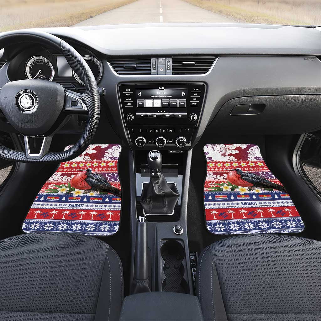 Kiribati Christmas Car Mats Frigatebird Santa Tekeraoi n te Kiritimati - Polynesian Pride