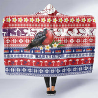 Kiribati Christmas Hooded Blanket Frigatebird Santa Tekeraoi n te Kiritimati - Polynesian Pride
