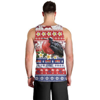 Kiribati Christmas Men Tank Top Frigatebird Santa Tekeraoi n te Kiritimati - Polynesian Pride