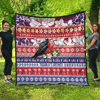 Kiribati Christmas Quilt Frigatebird Santa Tekeraoi n te Kiritimati - Polynesian Pride