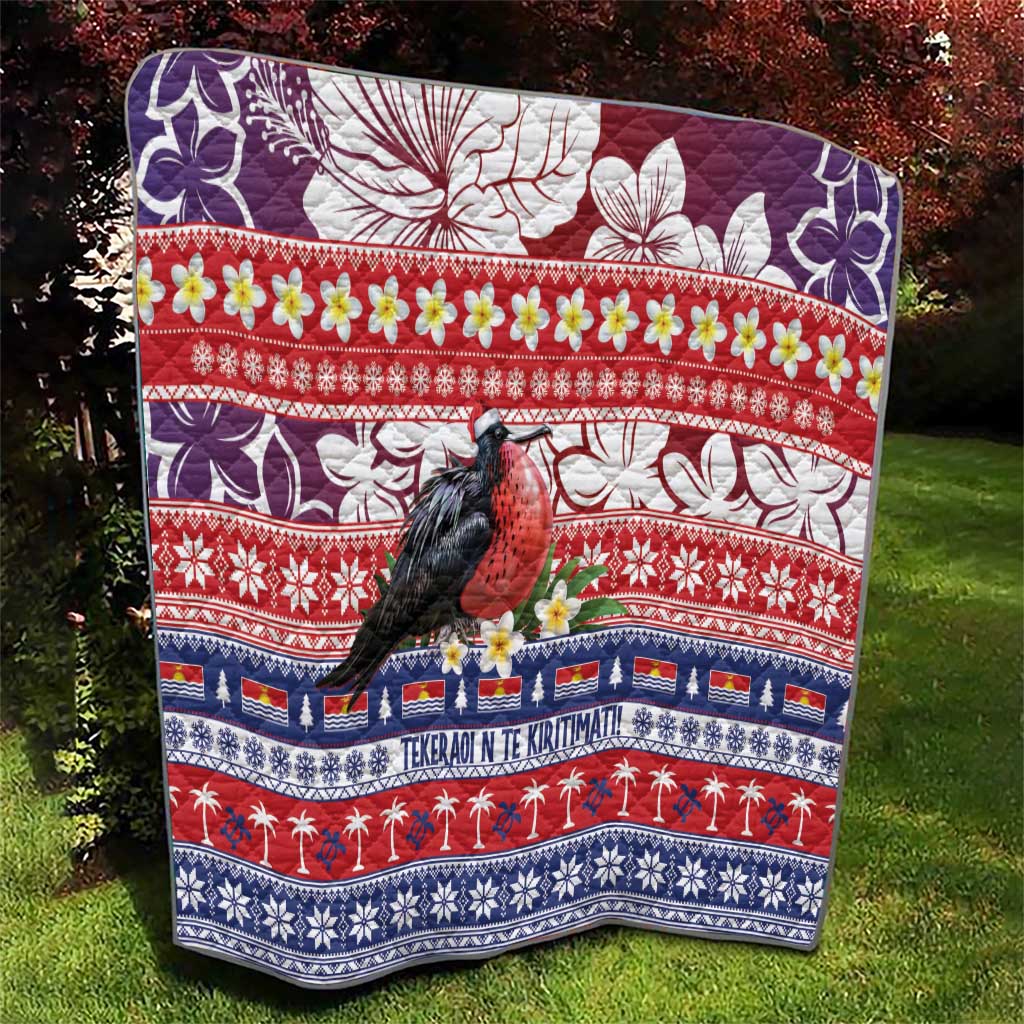 Kiribati Christmas Quilt Frigatebird Santa Tekeraoi n te Kiritimati - Polynesian Pride