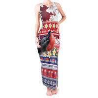 Kiribati Christmas Tank Maxi Dress Frigatebird Santa Tekeraoi n te Kiritimati - Polynesian Pride
